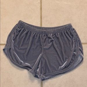 Brandy Melville Velvet Lisette Shorts!